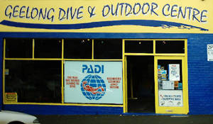 Geelong Dive Centre shop